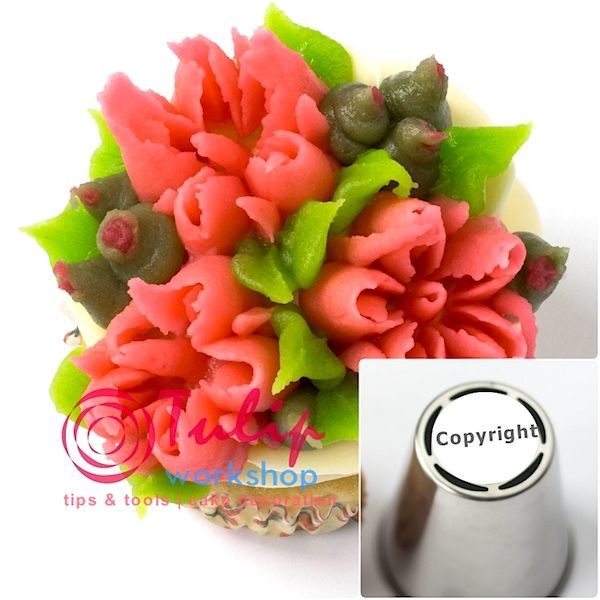 Насадка Малазийский Цветок №220 Фиалка Гармония | XL размер (Russian Flower Nozzle XL size # 220 Sun-dancer Cup | XL size | By Tulip Workshop)