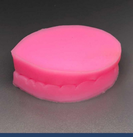 Молд силиконовый (вайнер) Лист Большой риф., комплект 2 шт (70•50 мм)