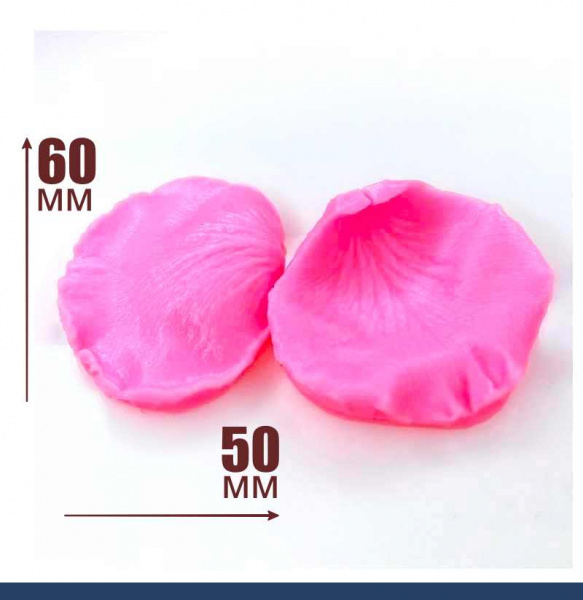 Молд силиконовый (вайнер) Лепесток (1), комплект 2 части (60•50 мм) e124 Молд силиконовый (вайнер) Лепесток (1), комплект 2 части (60•50 мм) e124