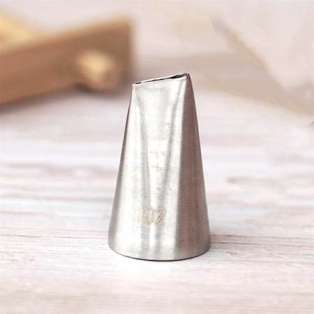 Кондитерская насадка прямой лепесток 102 | Эконом