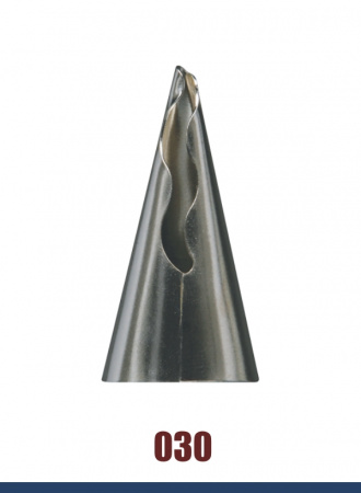 Кондитерская насадка 030 Tulip рюшевая (Ruffle)