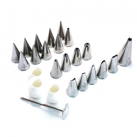 Наборы кондитерских насадок и инструментов от Пряничной Академии 24 шт Наборы кондитерских насадок и инструментов от Пряничной Академии 24 шт