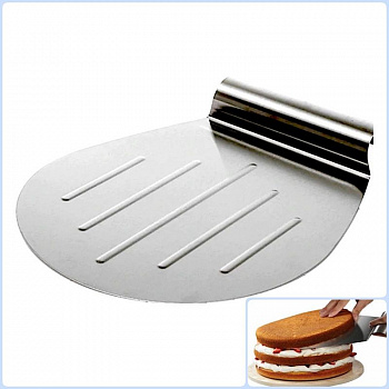 Кондитерский шпатель-переноска сталь | 28 см Кондитерский шпатель-переноска сталь | 28 см