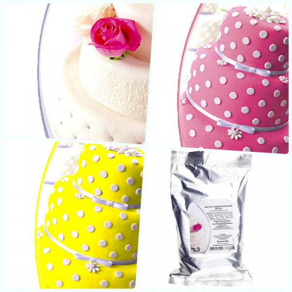 Сахарная Мастика ванильная 0.6 кг | Топ (универсальная) Сахарная Мастика ванильная 0.6 кг | Топ (универсальная)