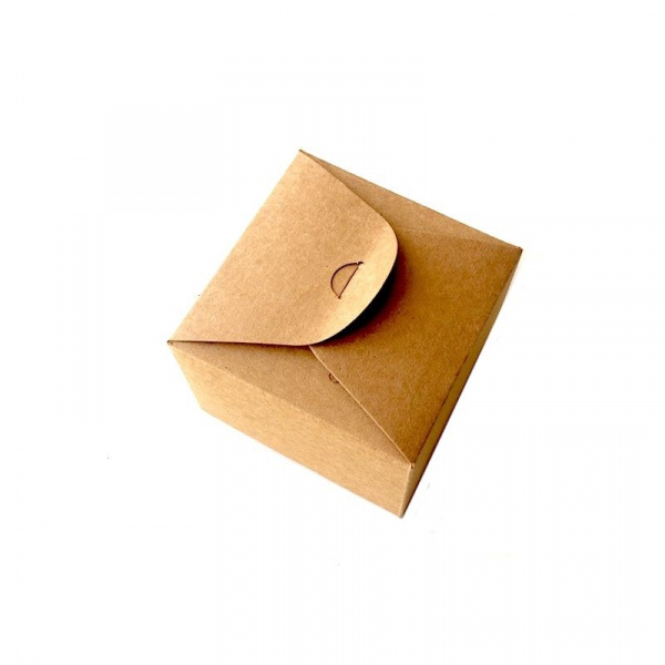 Крафт-коробка мини 9•9•6 см, упак 1-10 шт