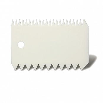 Кондитерский скребок фигурный Зубчики (2 в 1) Корея Кондитерский скребок фигурный Зубчики (2 в 1) Корея