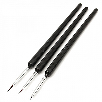 Кондитерские кисточки ультратонкие набор 3 шт Кондитерские кисточки ультратонкие набор 3 шт