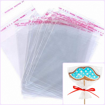 Упаковочный пакет 12*15 см прозрачный | упак. 100 шт