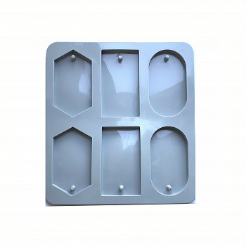 Силиконовая мини форма универсальная 220*200*10 мм (мод. geom 6-1) Силиконовая мини форма универсальная 220*200*10 мм (мод. geom 6-1)