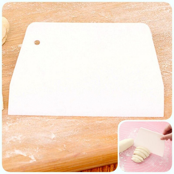 Кондитерский скребок пластик. прямой | высота 13, 15, 19 см Кондитерский скребок пластик. прямой | высота 13, 15, 19 см