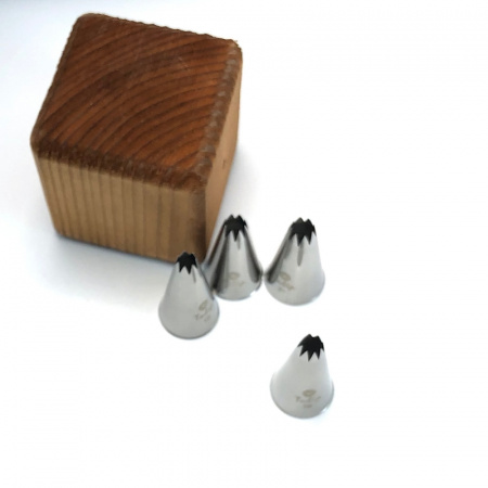 Кондитерская насадка открытая звезда №19 Tulip™ малый размер (diam. 5 mm; 8 лучей)