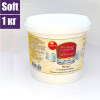 Сахарная Мастика Белая для обтяжки, лепки, универсальная 1 кг Soft Сахарная Мастика Белая для обтяжки, лепки, универсальная 1 кг Soft
