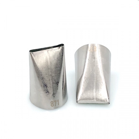 Кондитерская насадка прямой лепесток-лента 871 | ЭКОНОМ